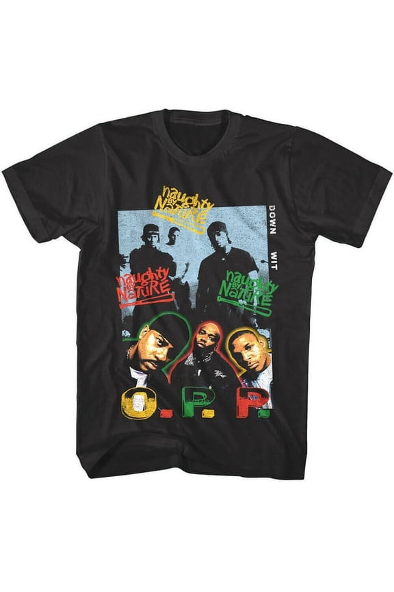 Naughty By Nature Down Wit OPP Men's T Shirt