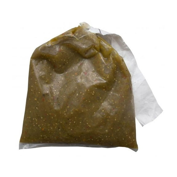 Naughty Chile Taqueria Green Salsa with Medium Heat from Tomatillos and Jalapenos, 10 Pound - 1 each.