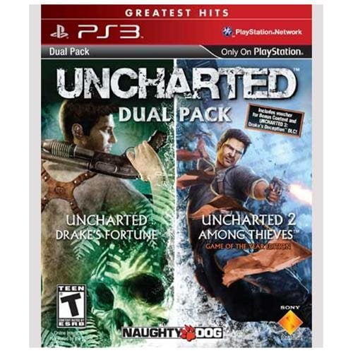 Naughty Dog Uncharted Dual Pack (PlayStation 3, 2011)