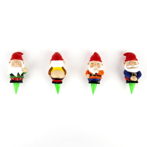Naughty Gnomes Planters, One Size , Multicolor