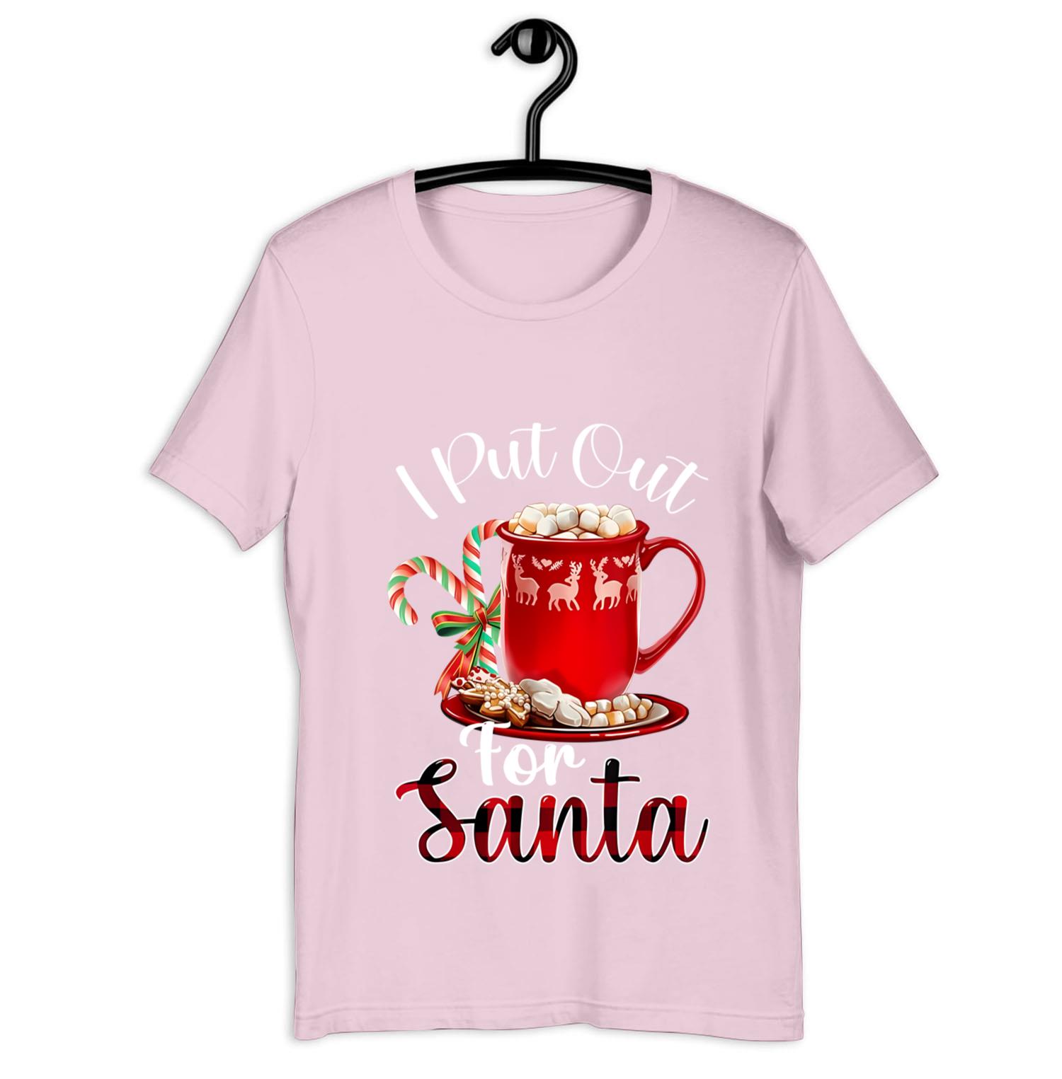 Naughty I Put Out For Santa Christmas Shirt