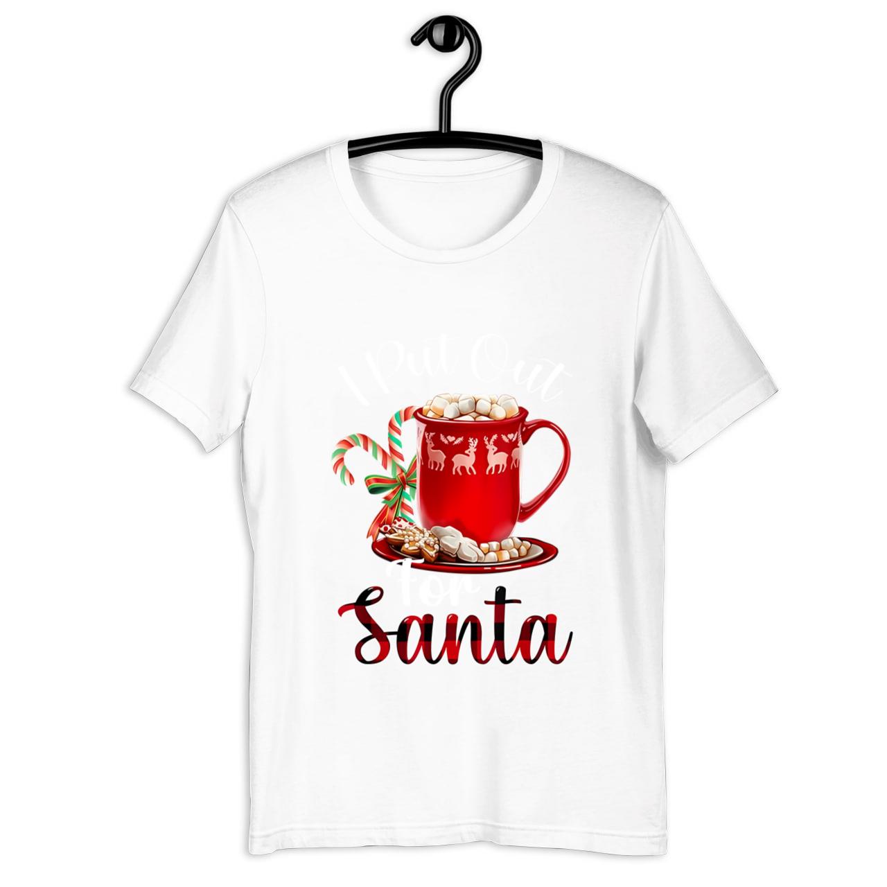Naughty I Put Out For Santa Christmas Shirt