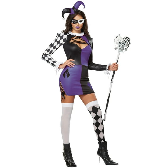 Naughty Jester Adult Costume