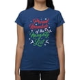 thumbnail image 1 of Naughty List Member - Funny Xmas Tee T-shirt Women's, 1 of 1