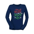 thumbnail image 1 of Naughty List Member - Funny Xmas Women's Long Sleeve, 1 of 4