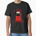 thumbnail image 1 of Naughty List Regret Nothing Black Cat Funny Christmas Unisex T-Shirt up to Size 5XL, 1 of 2