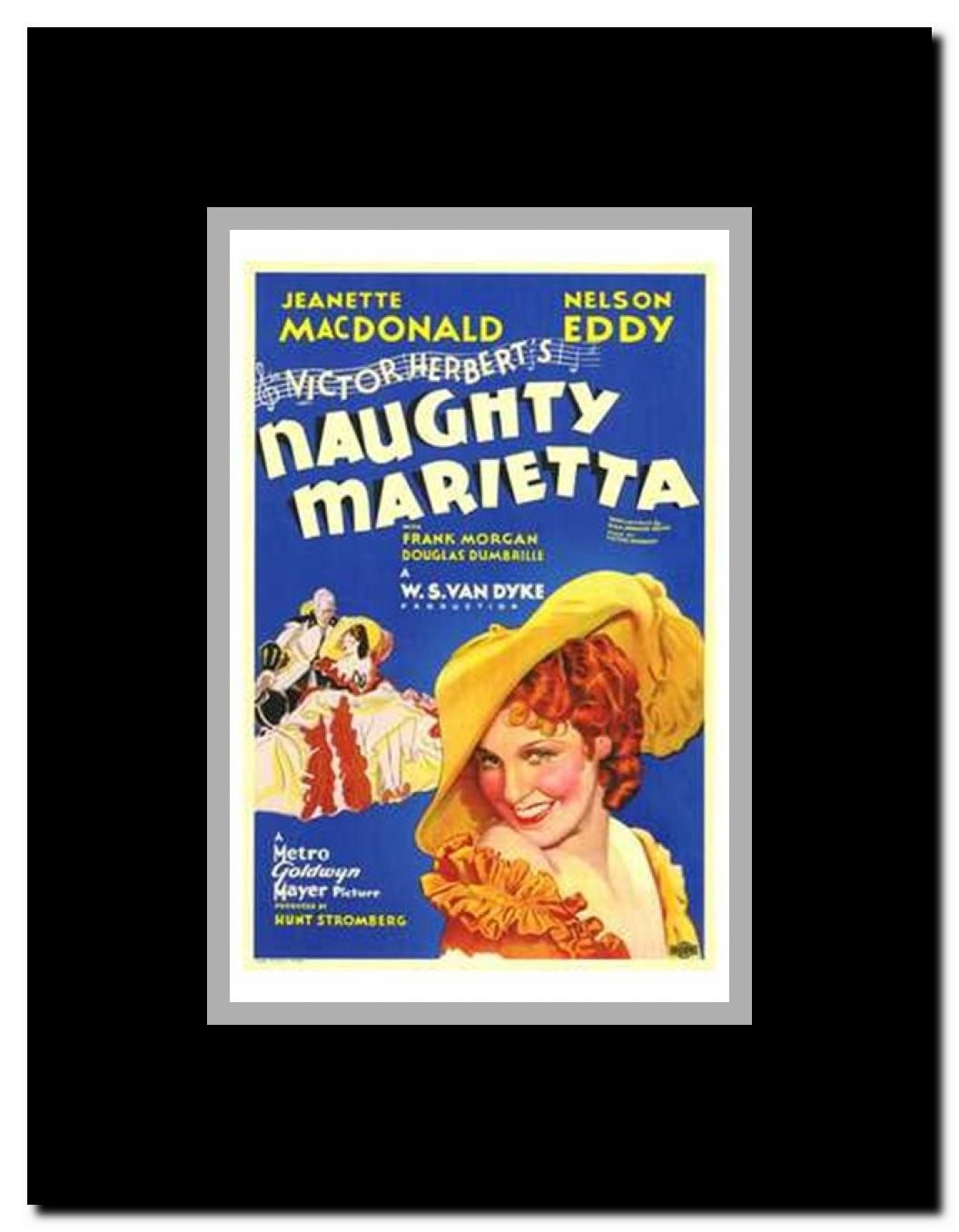 Naughty Marietta Framed Movie Poster