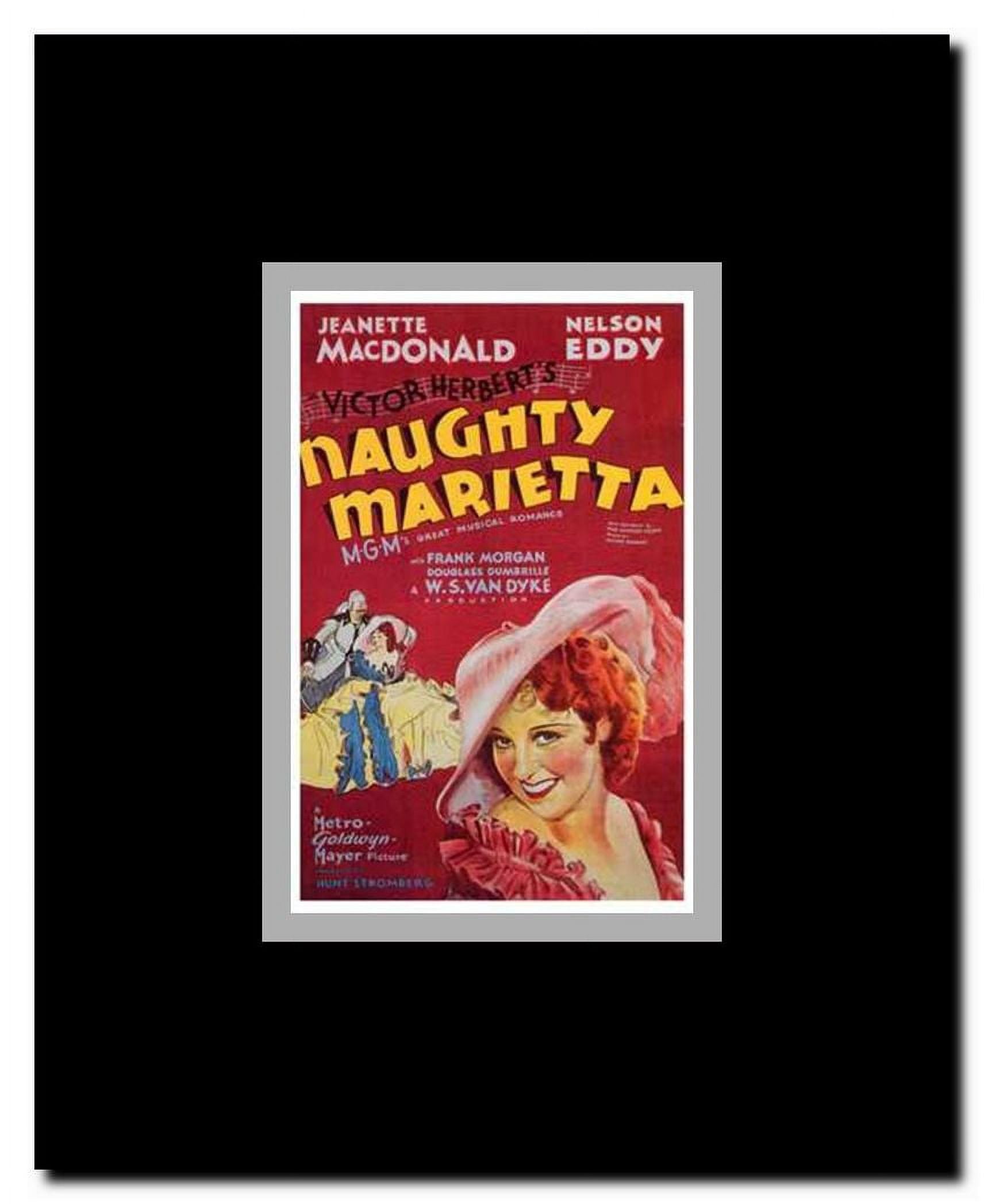 Naughty Marietta Framed Movie Poster