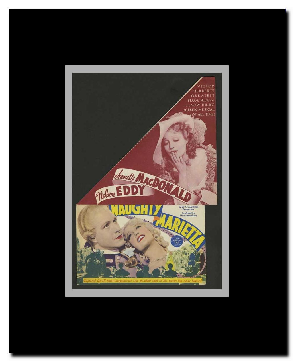 Naughty Marietta Framed Movie Poster
