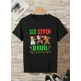 thumbnail image 1 of Naughty Nice 67 Meme Funny Christmas Brain Rot Ugly Sweater Holiday Fun Tee Unisex T-Shirt up to size 5XL, 1 of 2