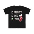 thumbnail image 1 of Naughty Nice I Tried Xmas Unisex T-shirt S-3XL Christmas Santa Claus, 1 of 2