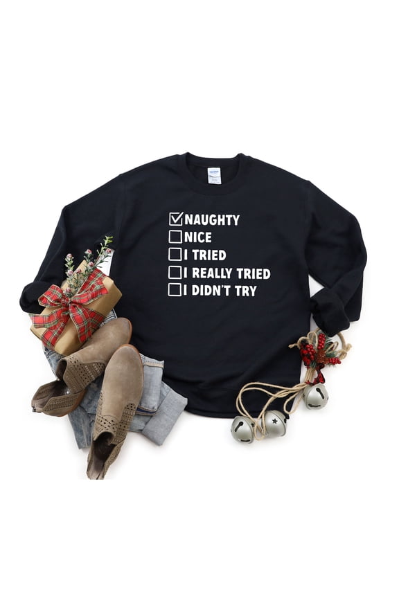 Naughty Nice List | Sweatshirt