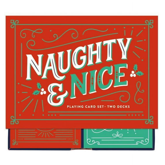Naughty & Nice Playing Card Set (Other printed item)