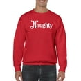 thumbnail image 1 of Naughty Sweatshirt Men -Smartprints Designs, Male x-Large, 1 of 4