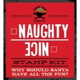 thumbnail image 1 of Naughty or Nice Stamp Kit (Paperback), 1 of 1