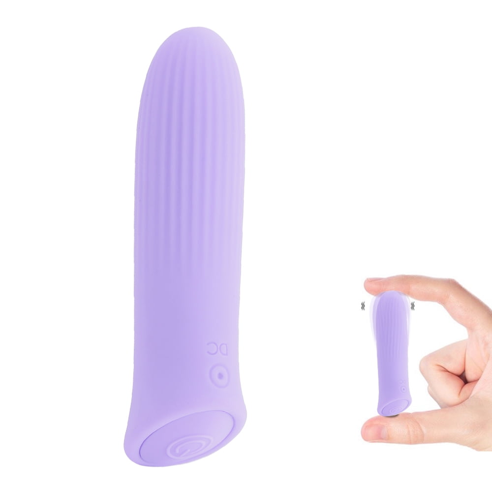 NaughtyJoy Purple Vibrator for Woman,Silicone Vibrating Dildo for Female picture