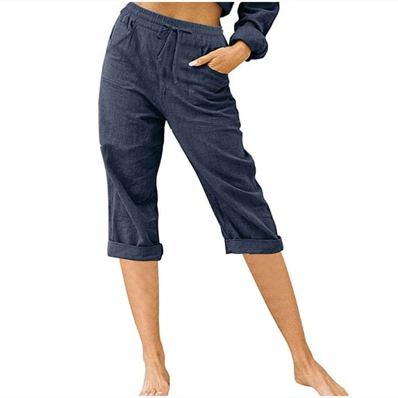 Naughtyhood Boho Pants for Women High Waisted!Women's Comfy Pants Women's Loose Wide Leg Pants High Waist Straight Pants Casual Pants,Clearance Womens Pants,Women's Long Pants with Pockets