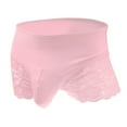 thumbnail image 1 of Naughtyhood Cute Underwear Men Briefs Transparent Shorts Mens Underpants Men's Lace Trunks Sexy Underwear For Man Comfy Panties the Perfect Gift for Men Pretty Panties for Men, 1 of 1