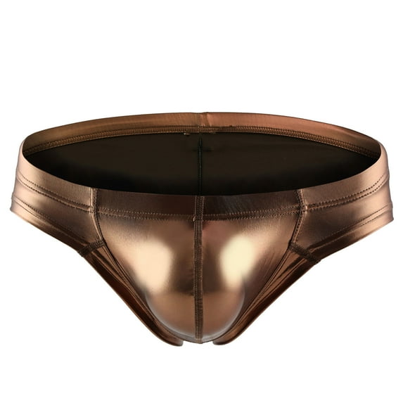 Naughtyhood Cute Underwear Men's Color Briefs Fashion Underwear Personalized Low-waist Hoop Panties Buttock Covering Briefs Comfy Panties the Perfect Gift for Men Pretty Panties for Men