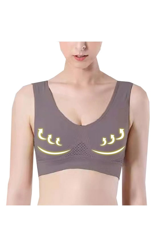 Ladies Intimates Traceless Comfortable One-piece No Steel Ring Singlet Lingerie Breathable Gathering Bra