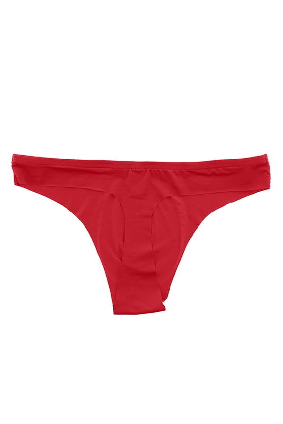 Mens Cheeky Underwear Men's Ice Silk Underwear Low Waist Sexy U Bag Traceless T-shaped Underwear Comfy Panties the Perfect Gift for Men Pretty Panties for Men
