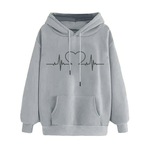 Naughtyhood Women's Fashion Hoodies & Sweatshirts!Basic Hoodies for Women Women's Winter Hoodie Sweatshirt Pullover Tops Long Sleeved Comfortable,Ladies Sweatshirts