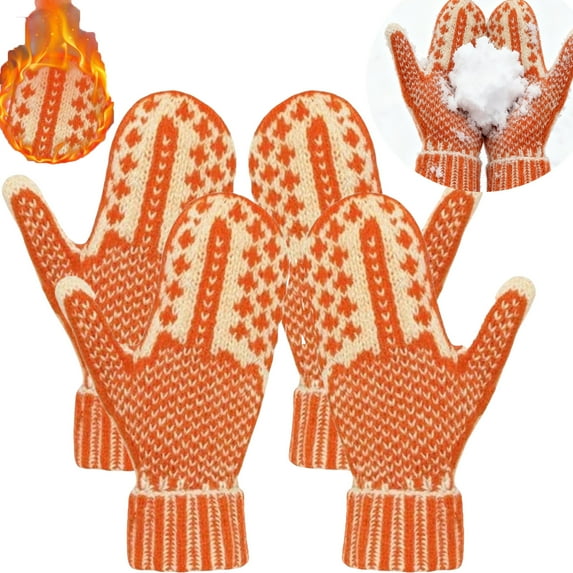 Naughtys Mittens | Mittens for Women,Cozy Knit With A Hidden Attitude, Funny Christmas Gift for Adults,