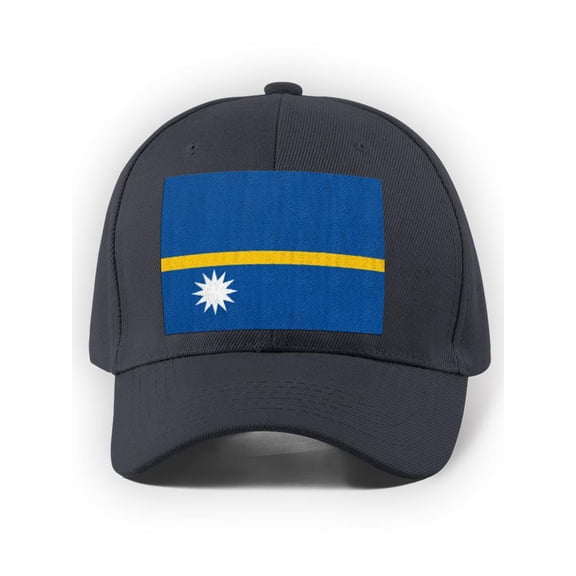Nauru Flag Hat  -Image by Shutterstock,  Small