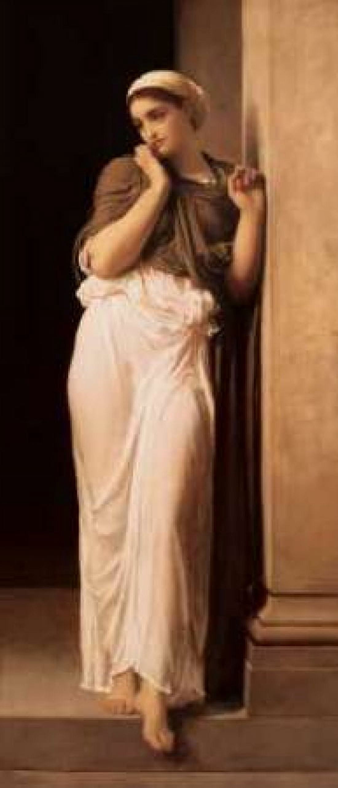 Nausicaa from James Joyces Ulysses Canvas Art - Lord Frederic Leighton (24 x 48)