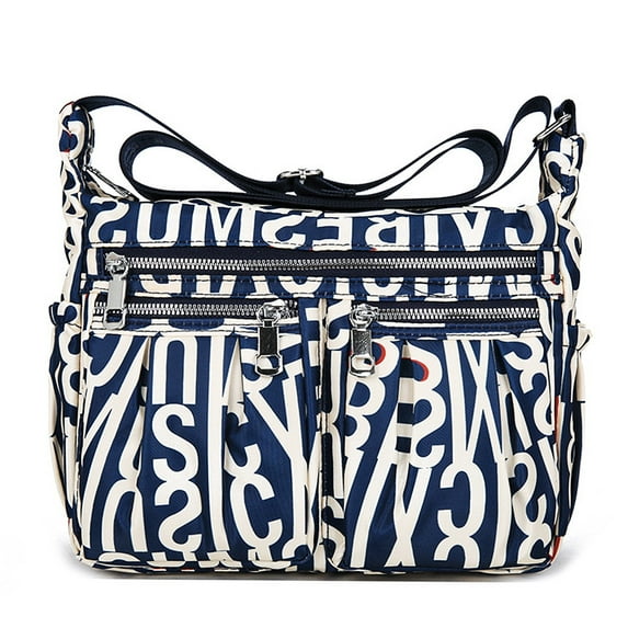 Nausy Camo Crossbody Purses for Women Shoulder Handbags Lightweight Waterproof Nylon Travel Bag Ladies Pocketbooks
