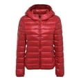 thumbnail image 1 of Nausy Women's Hooded Packable PlusSize Ultra Light Weight Short Down Jacket, 1 of 1