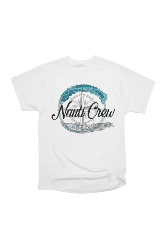 Nauti Crew T-Shirt Tee Gift For Him Merch For Her Apparel For Friend