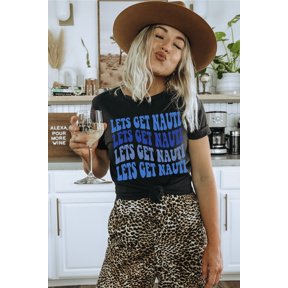Nauti Cruise Sailing Beach Bachelorette Party T-Shirt