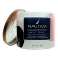 thumbnail image 1 of Nautica 14.5 oz Soy Wax Blend 3 Wick Candle - Teakwood & Sea Salt, 1 of 1