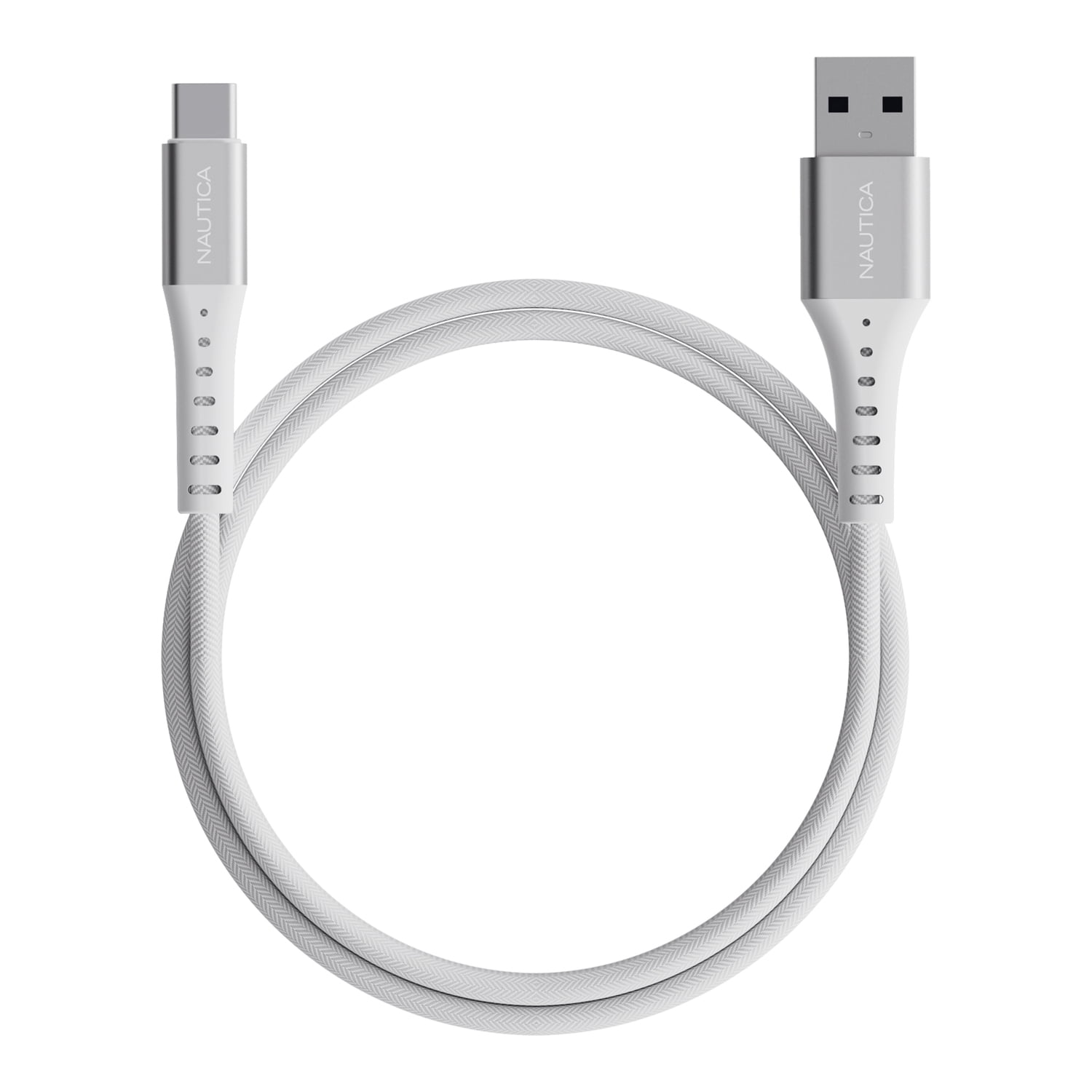 Nautica 4-Ft. 15-Watt USB-A to USB-C Cable, Urban CB200, White ...