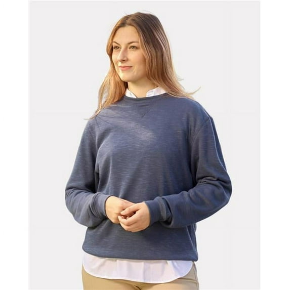 Nautica B15228588 Sun Surfer Supreme Crewneck Sweatshirt, Vintage Pebble - 3XL