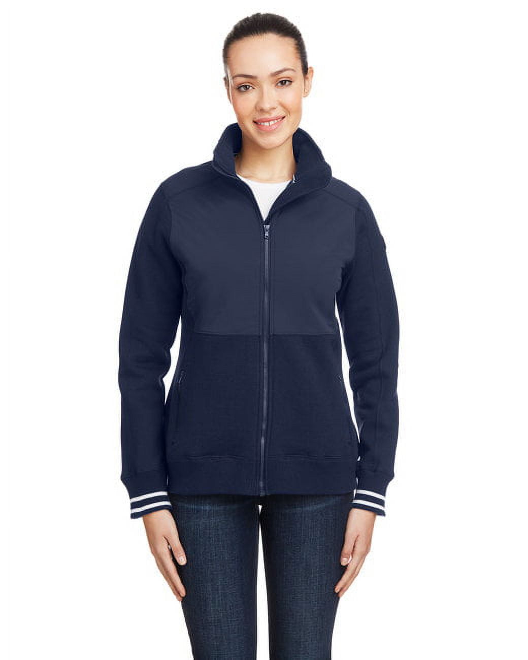 Nautica B16028654 Womens Navigator Fleece Full-Zip Jacket