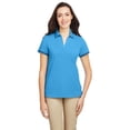 thumbnail image 1 of Nautica B16628003 Womens Deck Polo Shirt, Azure Blue - Small, 1 of 3