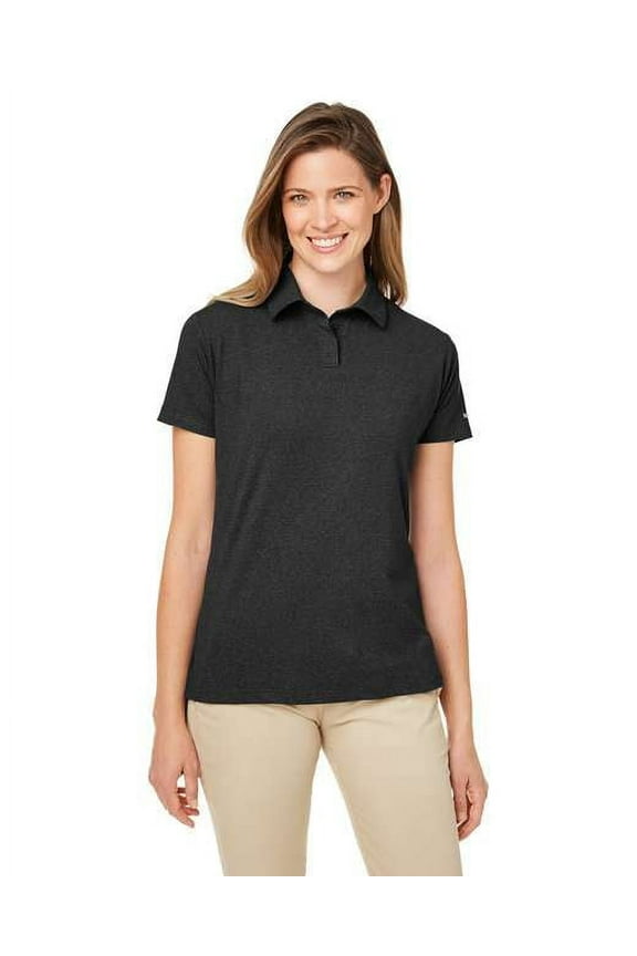 B17028113 Womens Saltwater Polo Shirt, Onyx - Small