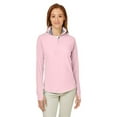 thumbnail image 1 of Nautica B17228128 Womens Saltwater Quarter-Zip Pullover Jacket, Sunset Pink - 3XL, 1 of 3