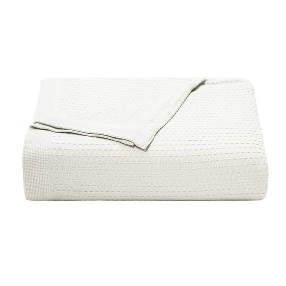 Nautica Baird Diamond Knit Cotton Twill Blanket