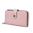 thumbnail image 1 of Nautica Be Shore Womens Wallet RFID Blocking Zip Around Clutch (Aloha (Pink)), 1 of 5