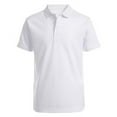 thumbnail image 1 of Nautica  Boys' Performance Polo Shirt Color: white Size: 14 - 16, 1 of 3