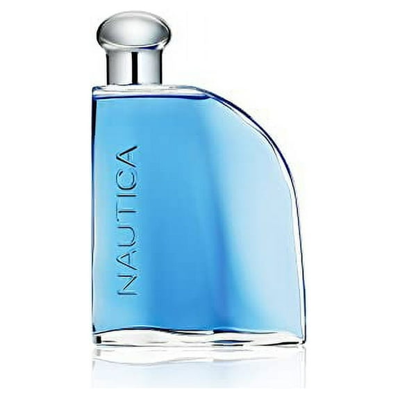 Nautica Blue Eau De Toilette for Men - Invigorating, Fresh Scent - Woody, Fruity Notes of Pineapple, Water Lily, and Sandalwood - Everyday Cologne - 3.4 Fl Oz