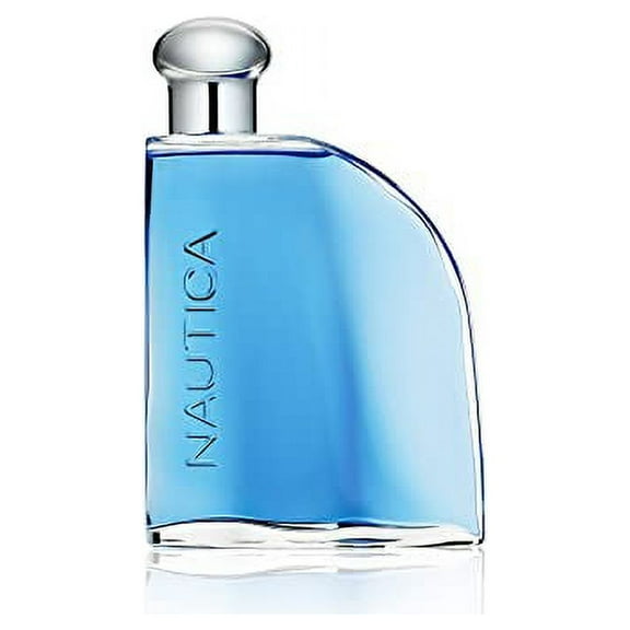 Nautica Blue Eau De Toilette for Men - Invigorating, Fresh Scent - Woody, Fruity Notes of Pineapple, Water Lily, and Sandalwood - Everyday Cologne - 3.4 Fl Oz