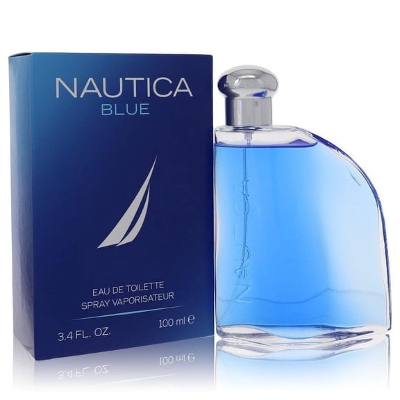 Nautica Blue by Nautica Eau De Toilette Spray 3.4 oz for Men Pack of 2
