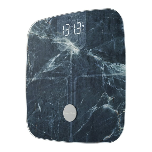 Nautica Smart Body Tracker Plus UCCSC02-12 LED Body Composition Scale with Bluetooth , Aqua Stone , 440 lb Capacity