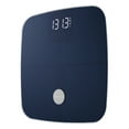 thumbnail image 1 of Nautica App Compatible LED Body Composition Scale with Bluetooth , Navy Blue , 396 lb Capacity, 1 of 11