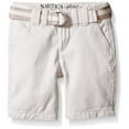thumbnail image 1 of Nautica Boys 4-7 Belted Twill Short White 6, 1 of 2