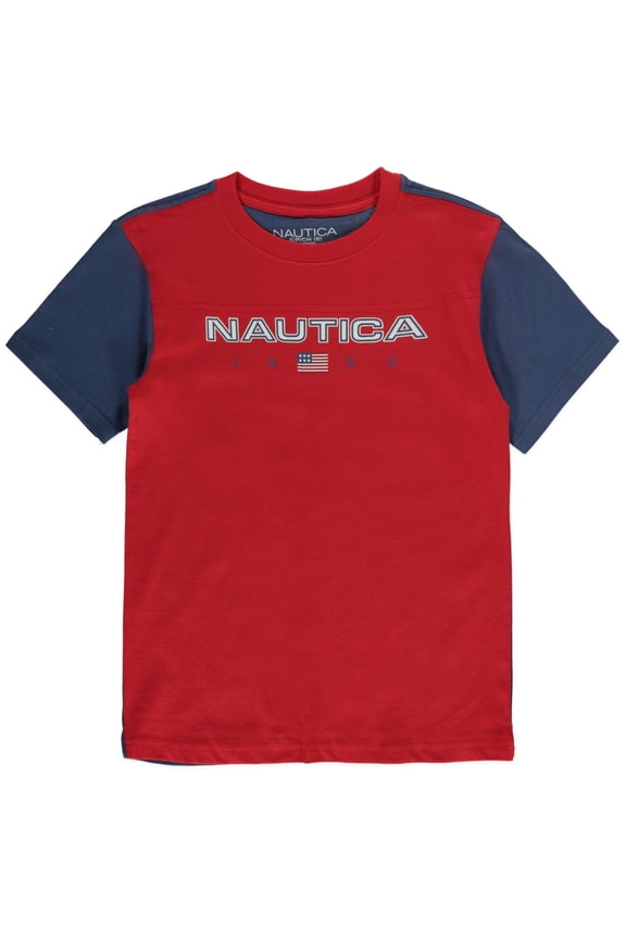 Boys' Americana T-Shirt Color: red Size: 10 - 12